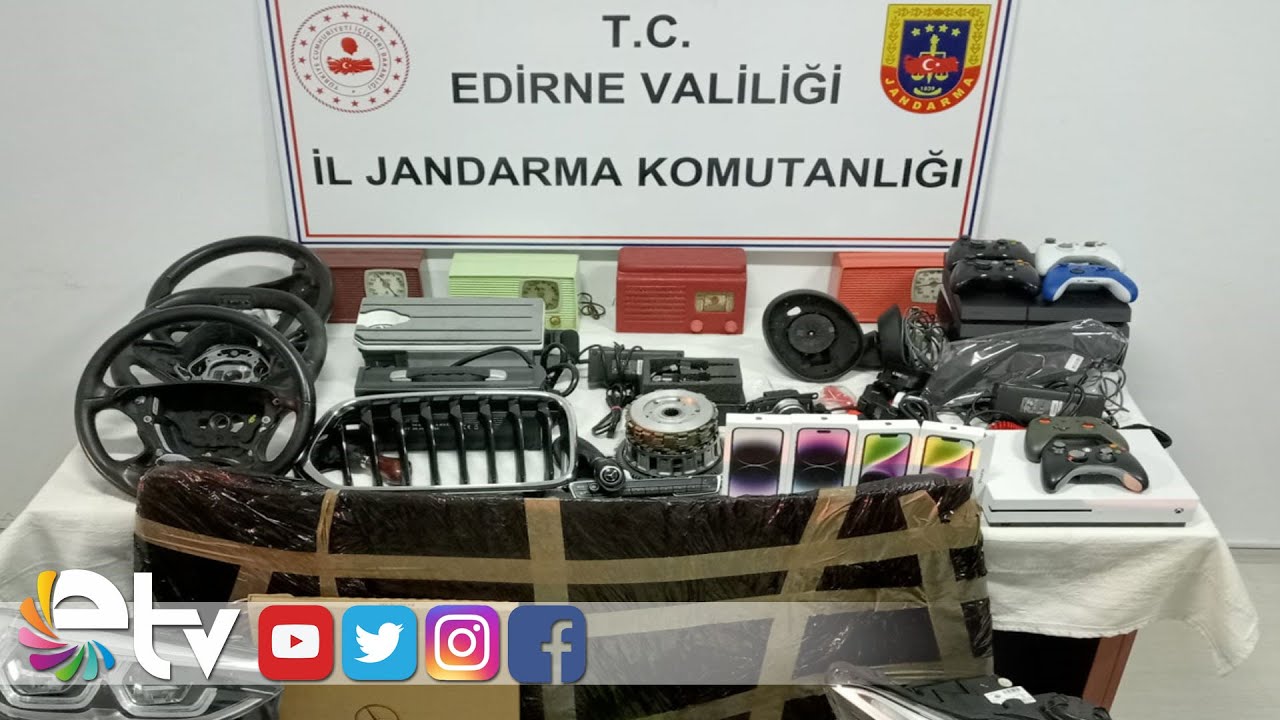KAPIKULE'DE 600 BİN TL DEĞERİNDE G&Uuml;MR&Uuml;K KA&Ccedil;AĞI EŞYA YAKALANDI