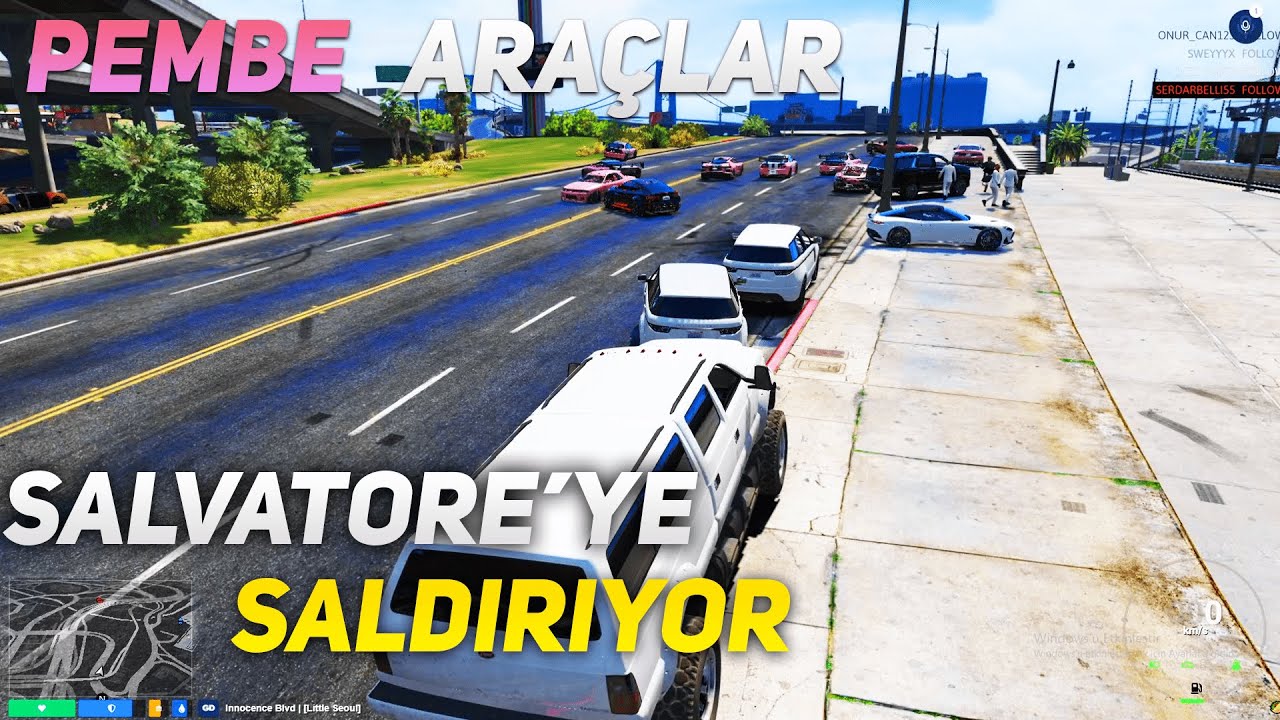 PEMBE ARAÇLAR SALVATORE'YE SALDIRIYOR | BORP 2. SEZON