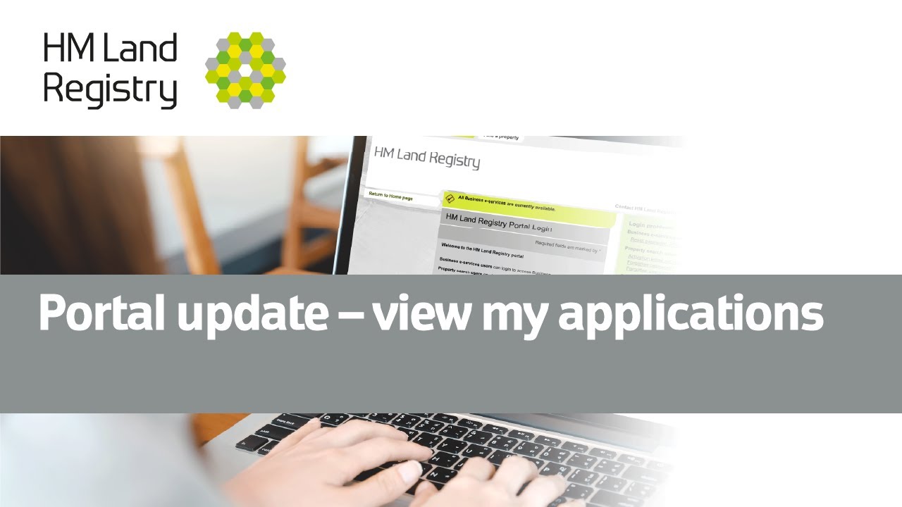 Portal update &mdash; View my applications