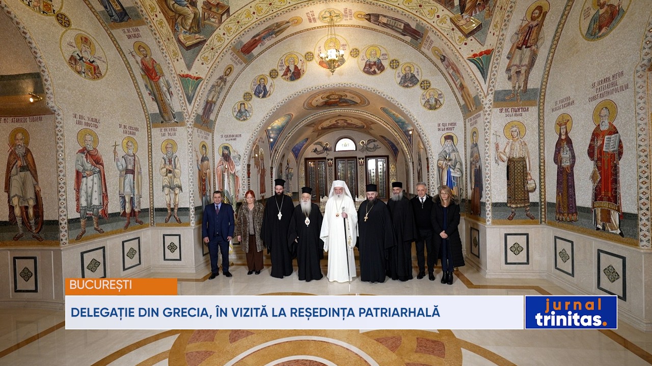 Delegație din Grecia, în vizită la Reședința Patriarhală