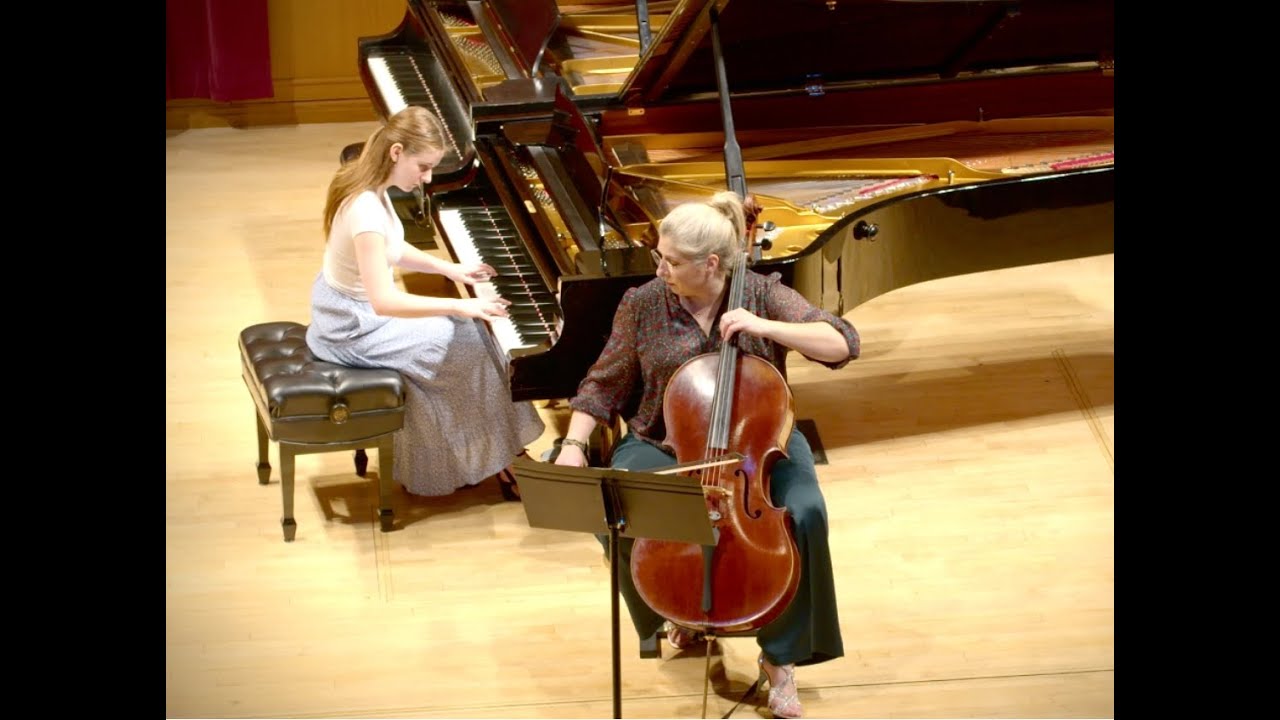 Love Letters by Dario Marianelli. Jean Hatmaker, cello. Juliet Ragan, piano. The Newman Center 2024