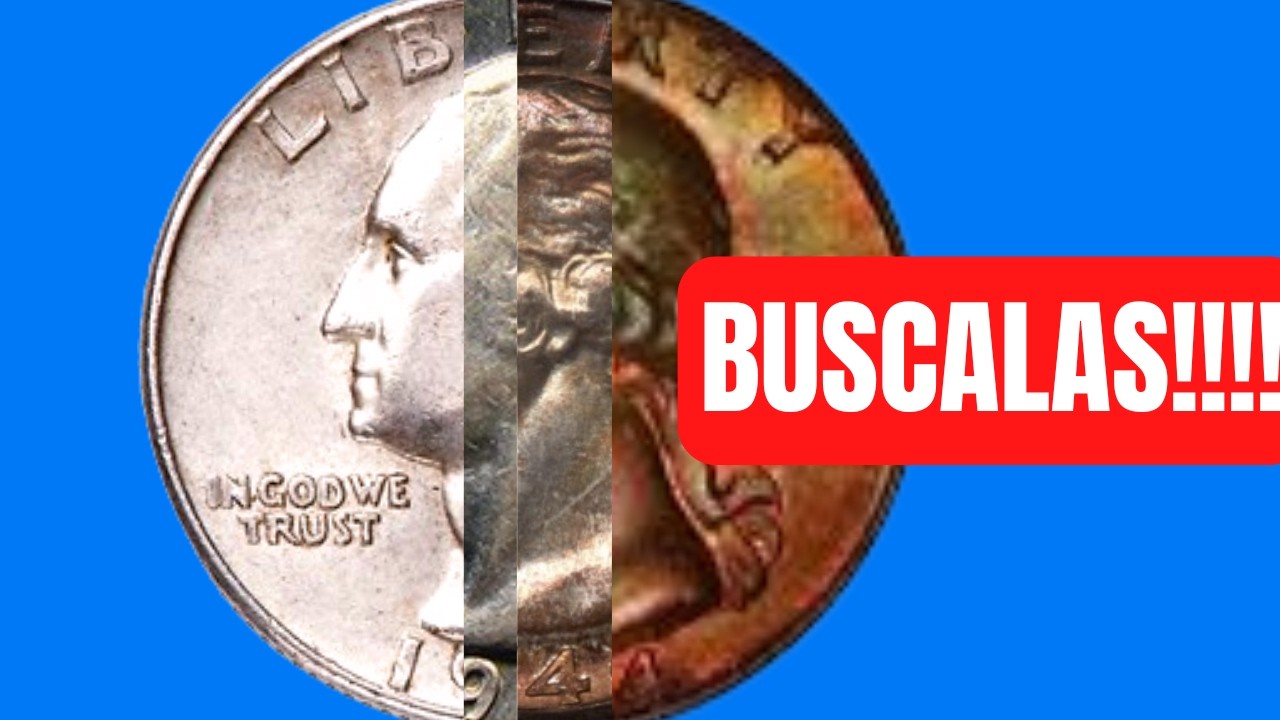 🔥17 MONEDAS  VALIOSAS de 25 CENTAVOS (1932-2023)🤑