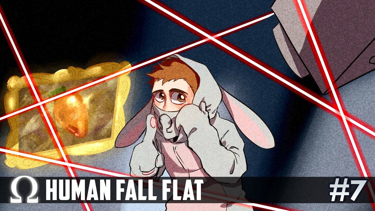 FUNNIEST HEIST EVER, SAVE THE CHICKS! | Human Fall Flat #7 Funny Moments