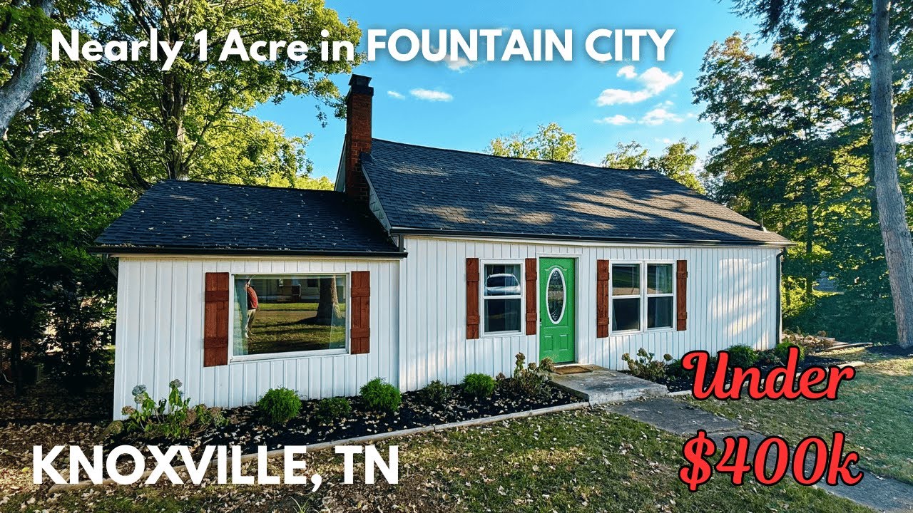Fountain City Knoxville Home Tour | 3BR Basement Ranch on Nearly 1 Acre