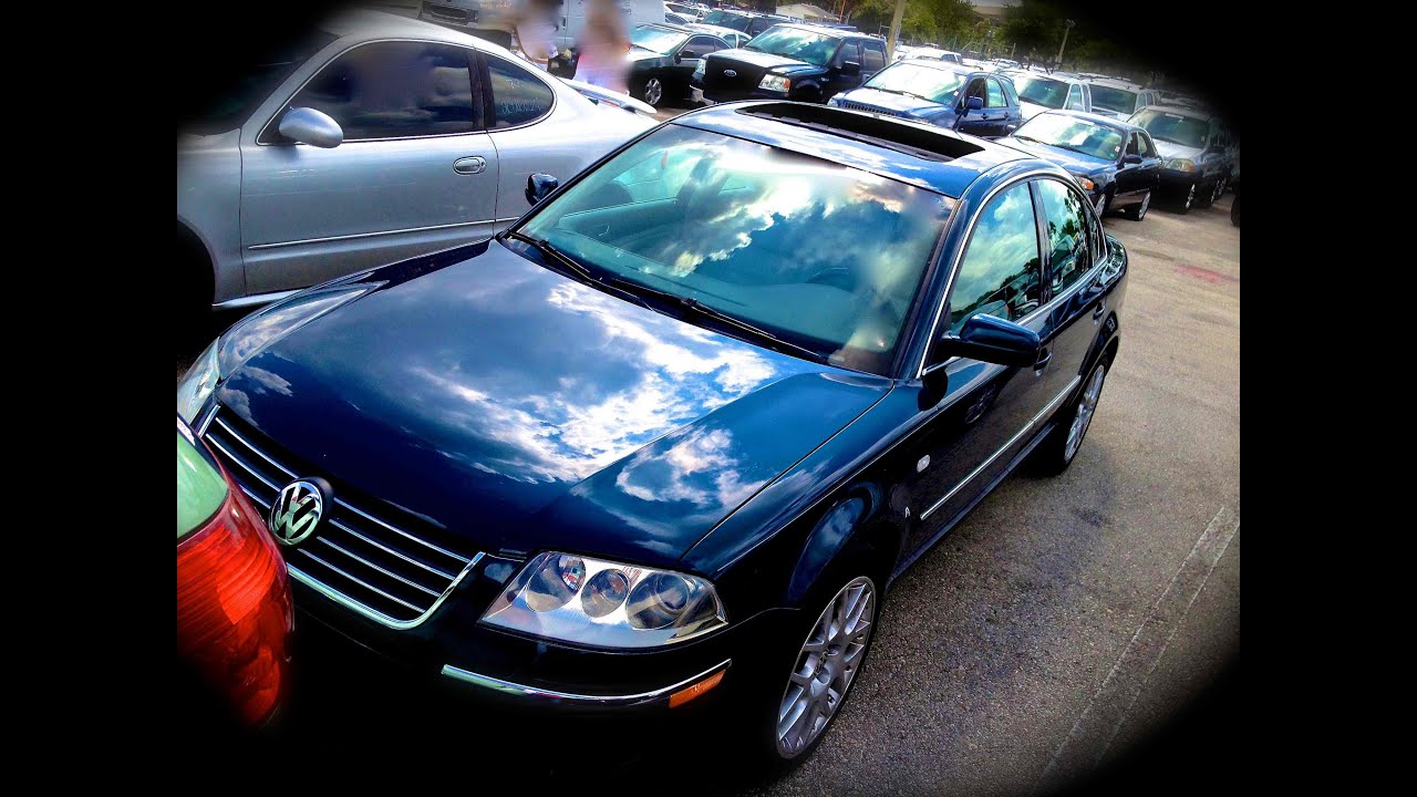 Volkswagen Passat W8 4Motion 2003 года: запуск, быстрый осмотр и обзор с выхлопной системой — 109...