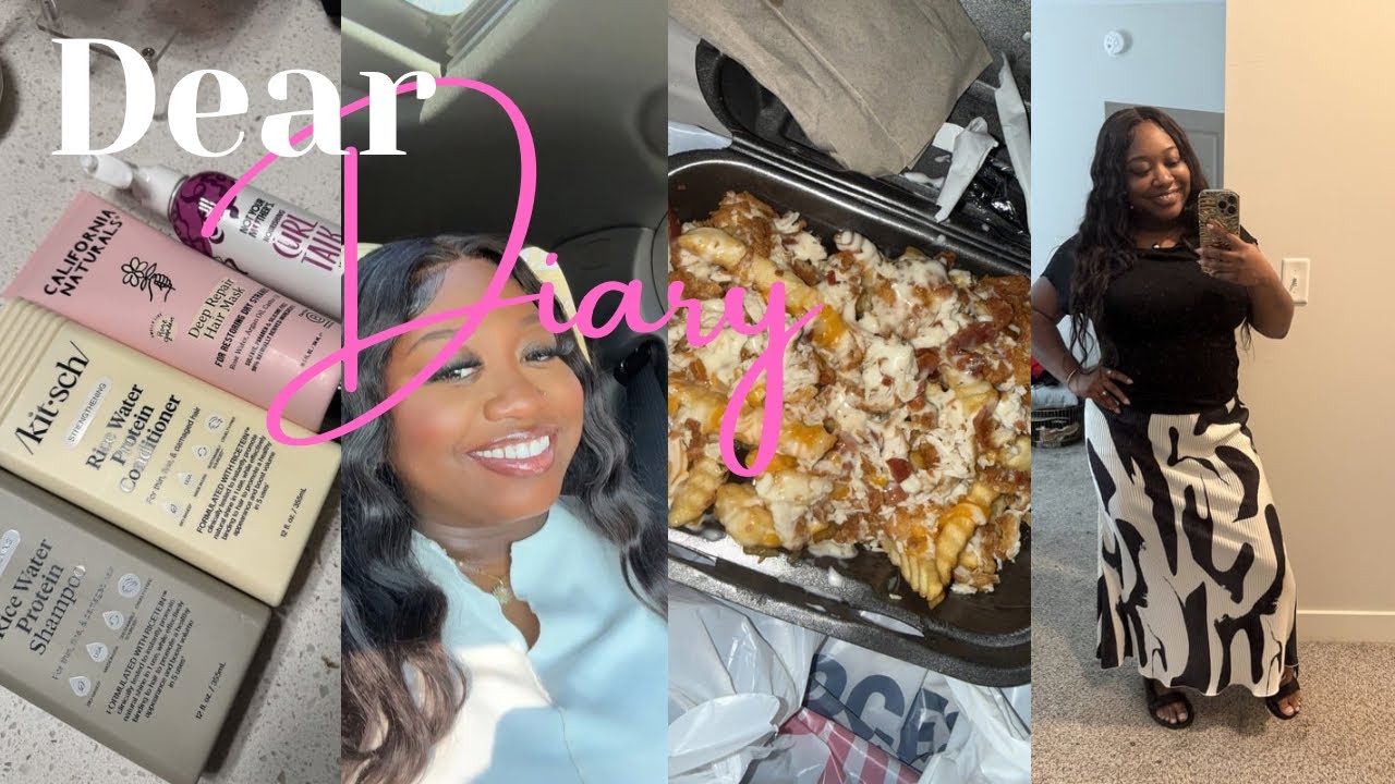 dear diary .. spend the weekend with me | hair journey | first sunday + more