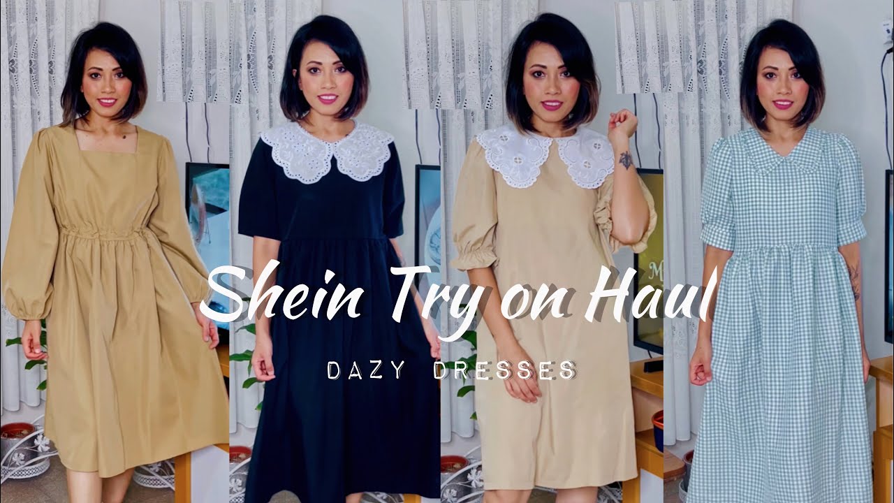 SHEIN TRY ON HAUL│DAZY SUMMER, FALL, SPRING DRESSES