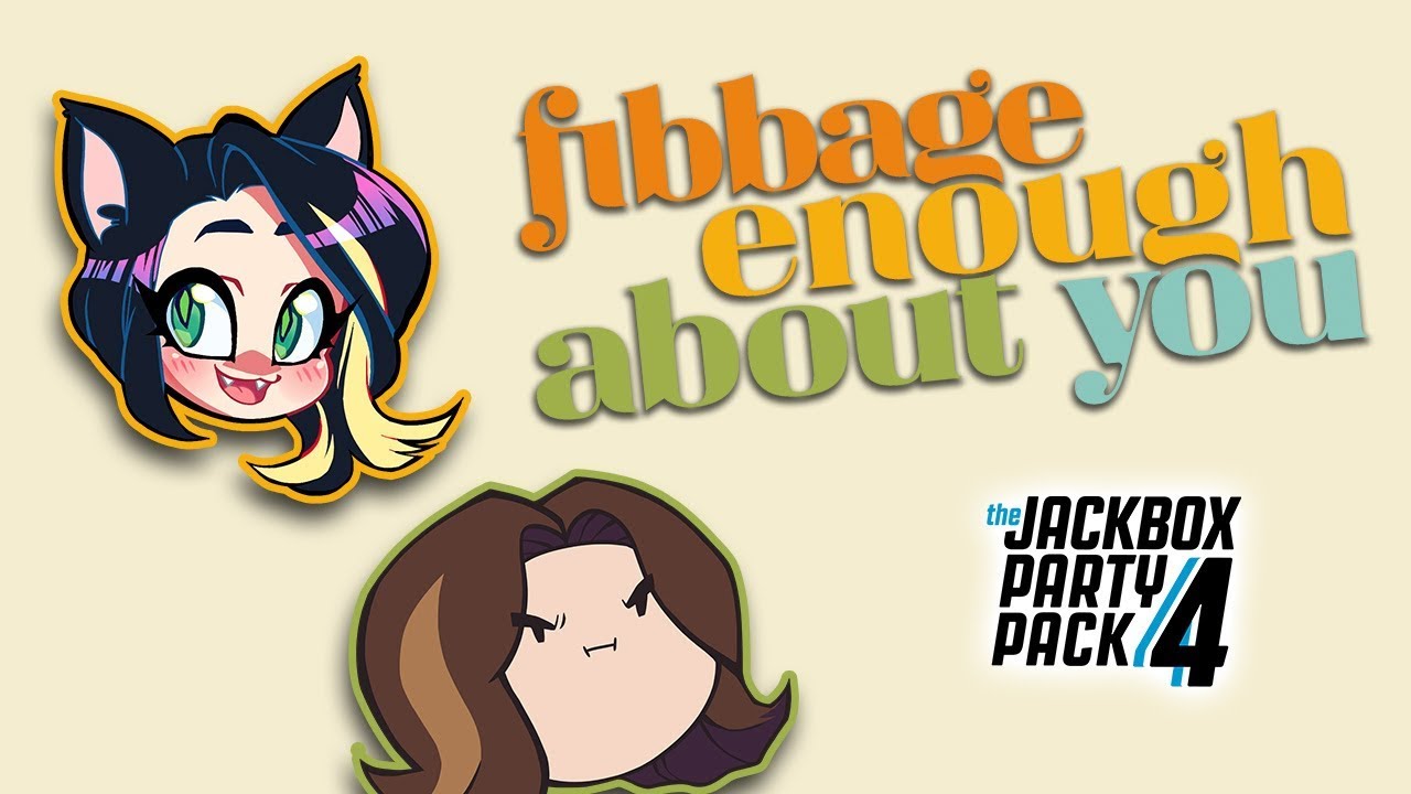 ►JACKBOX PARTY PACK 4 w/ Arin►Fibbage Enough About You! - Kitty Kat Gaming