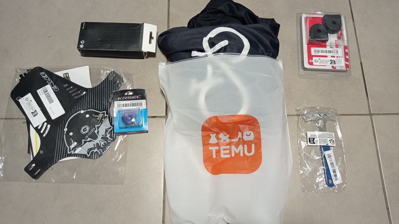 Incredibile acquisto di 75 Euro in materiale per le bici su TEMU