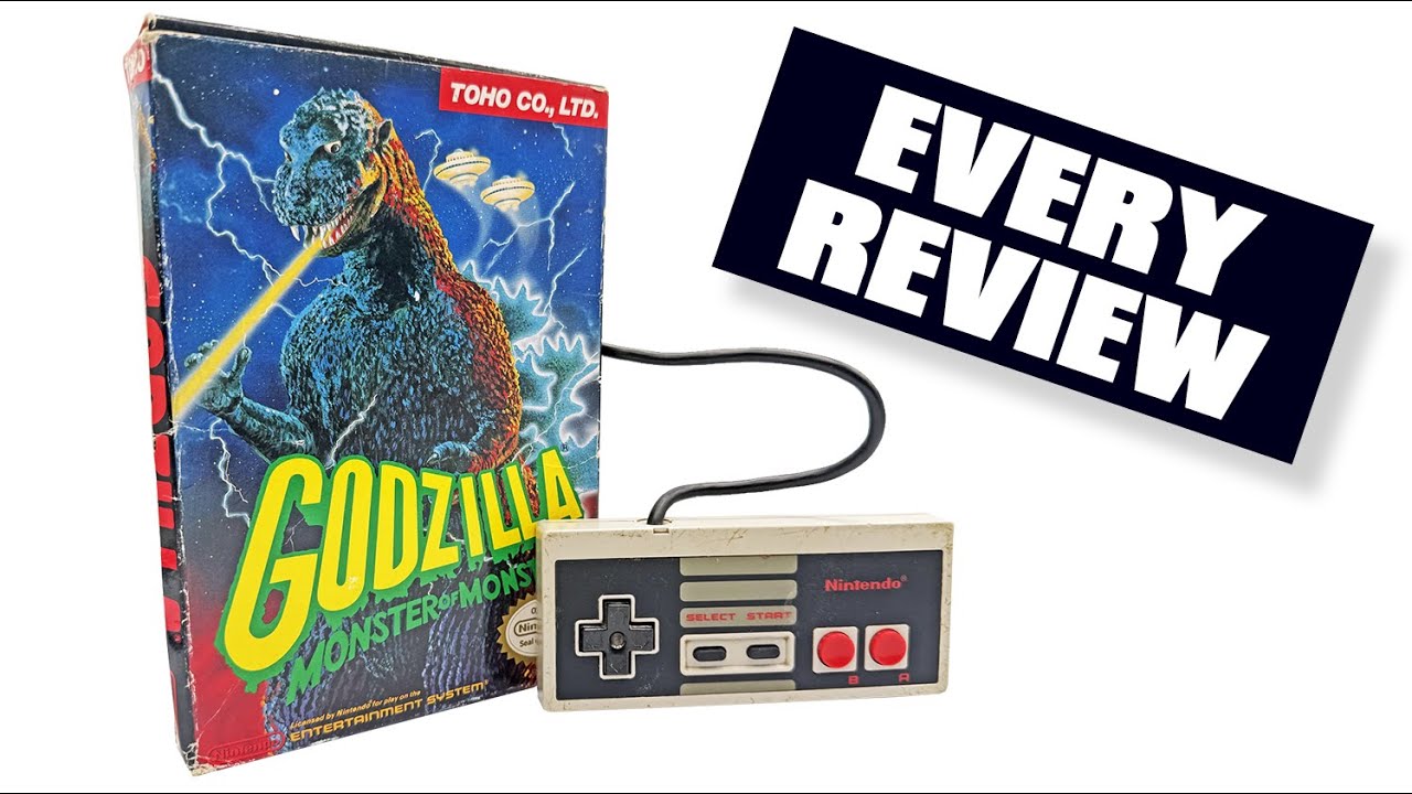 Every Godzilla Video Game in Release Order (1984-1995)
