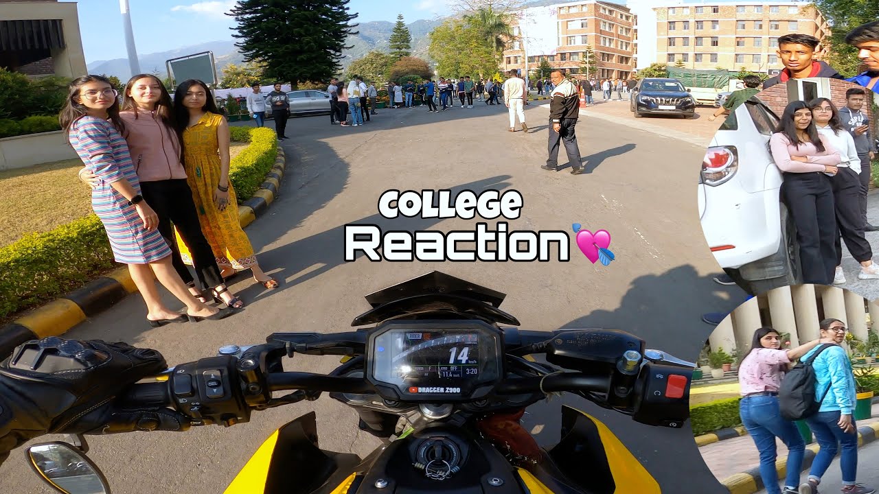 🤯Superbikes in College Fest | DIT University Dehradun | Loudest Kawasaki Z900 #z900 #kawasaki #bike