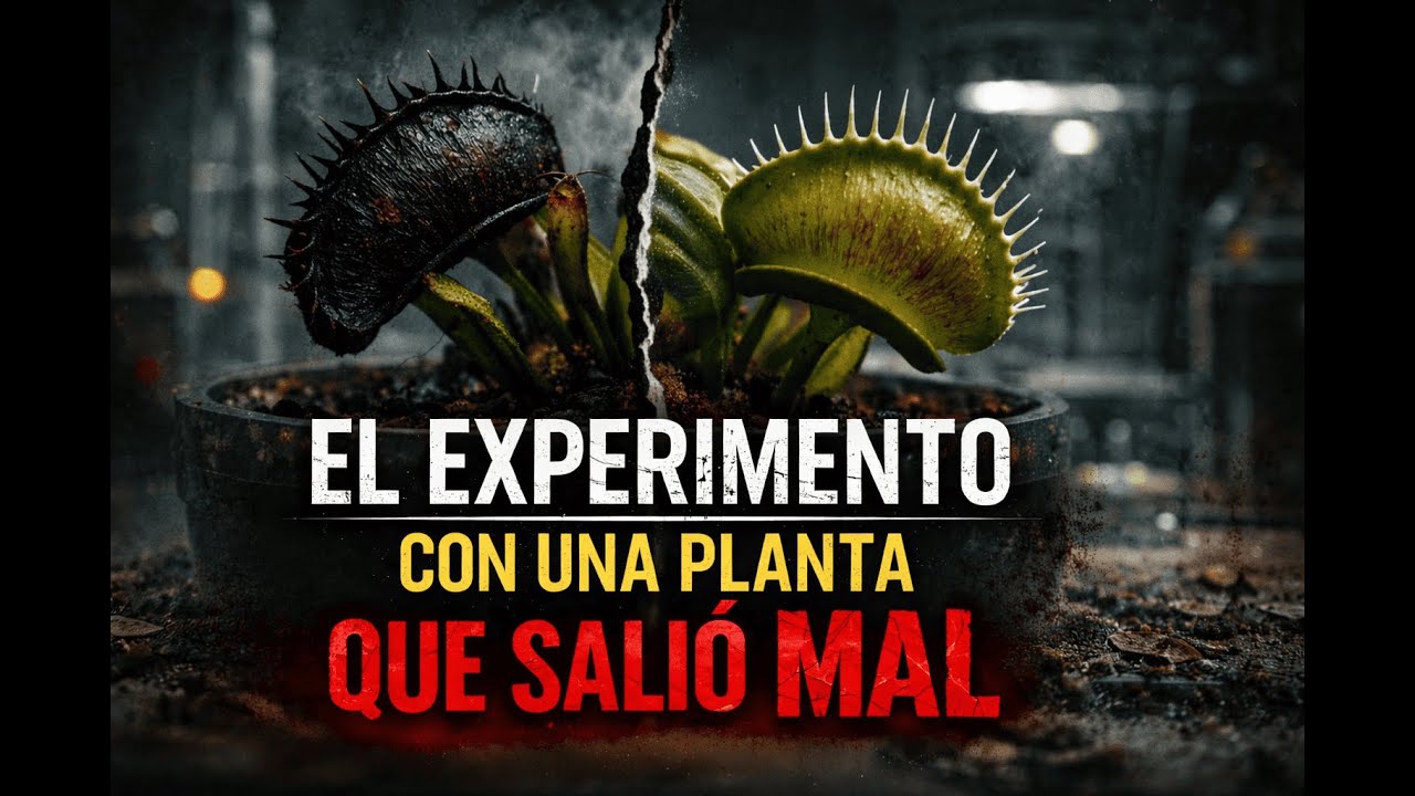 EL EXPERIMENTO CON UNA PLANTA QUE SALIO MAL