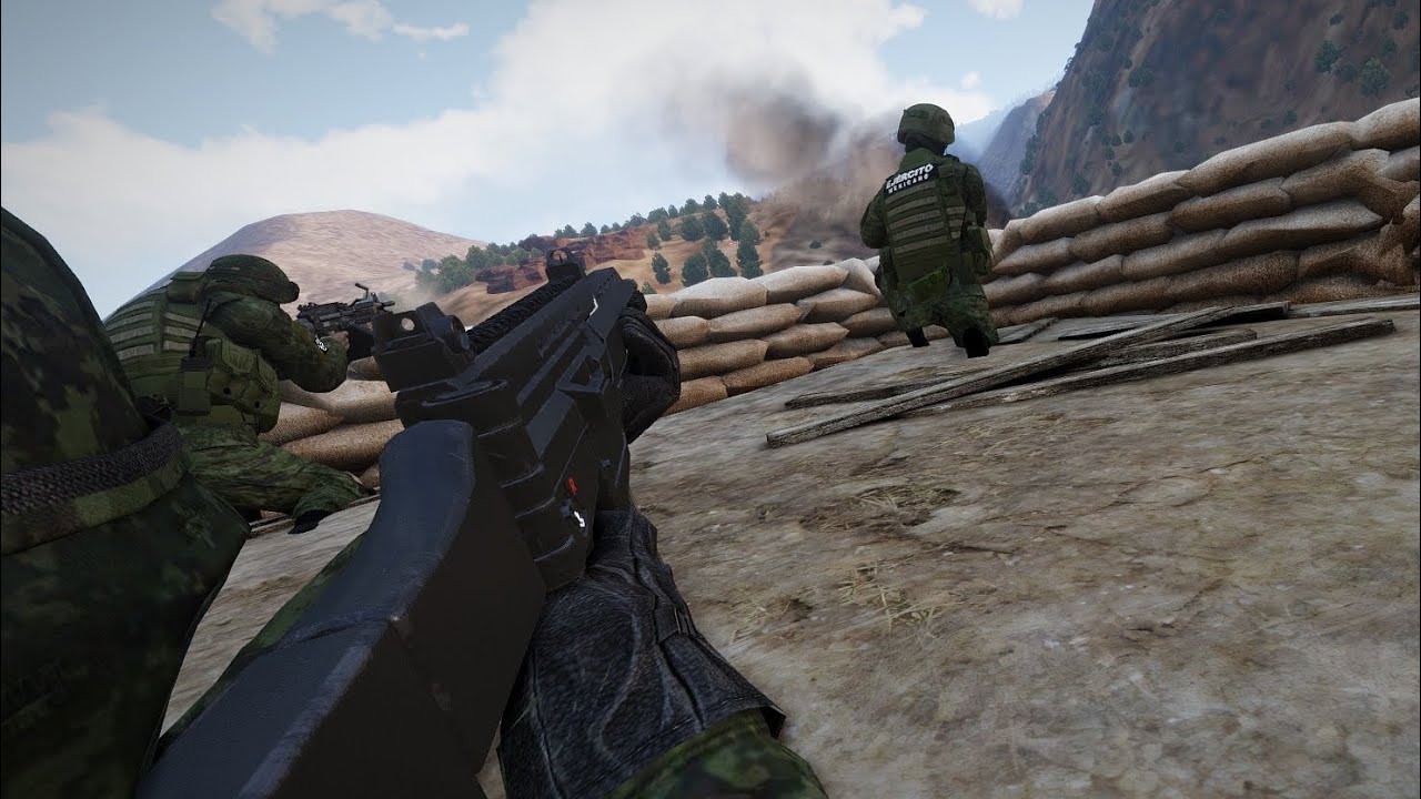 ARMA 3 MEXOCO EJERCITO MEXICANO REPELIENDO UNA AGRESION A UNA BASE | ARMA 3 | TRONY |