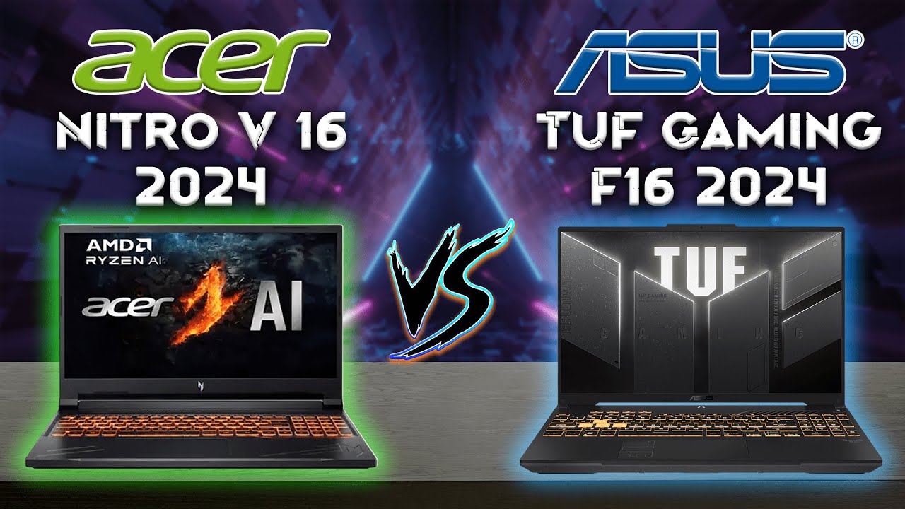 Nitro V 16 ANV16-41 2024 vs ASUS TUF Gaming F16 2024: Best Mid-Range Gaming Laptops | Tech Compare