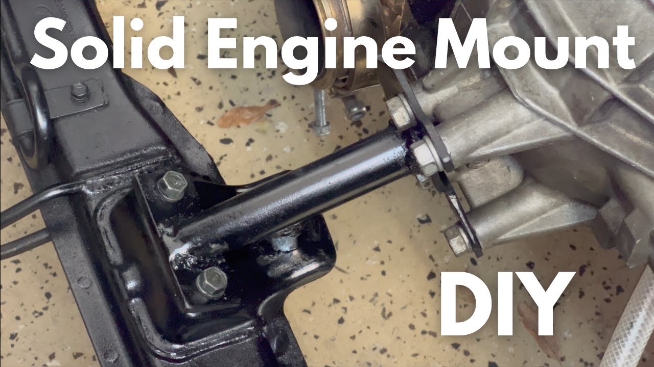 Hyundai Tiburon Turbo Project Episode 27 (Custom Solid Engine Mount)