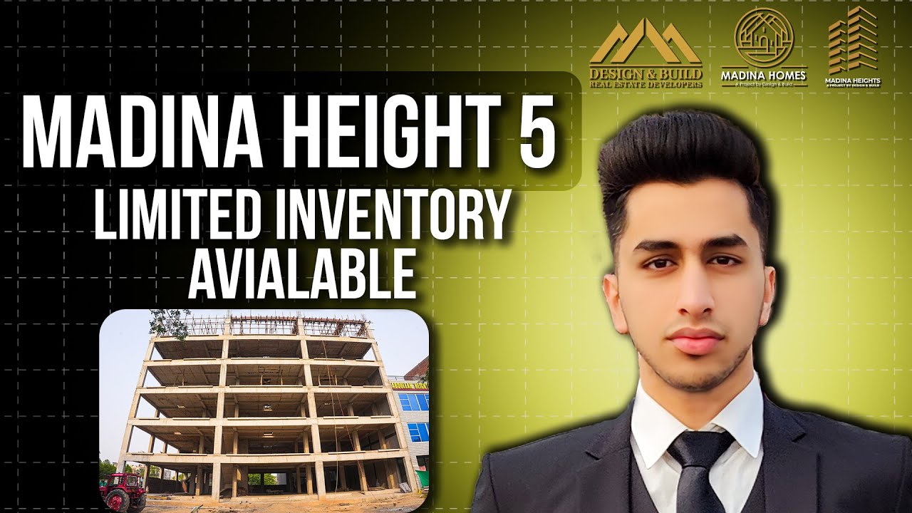 Book Your Apartment In Madina Height 5 Now | Limited Units | Design & Build