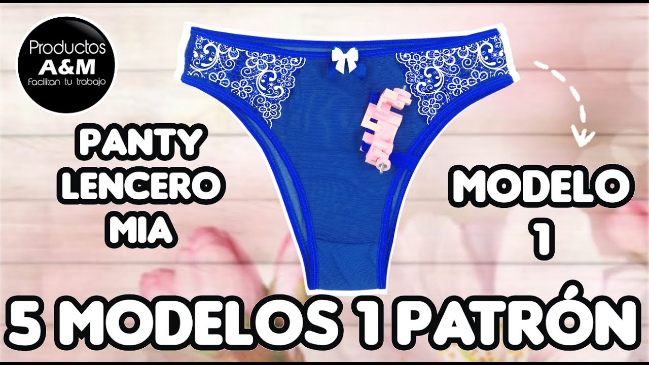 Patrón GRATIS + Confección Panty Básico Modelo 1 de 5