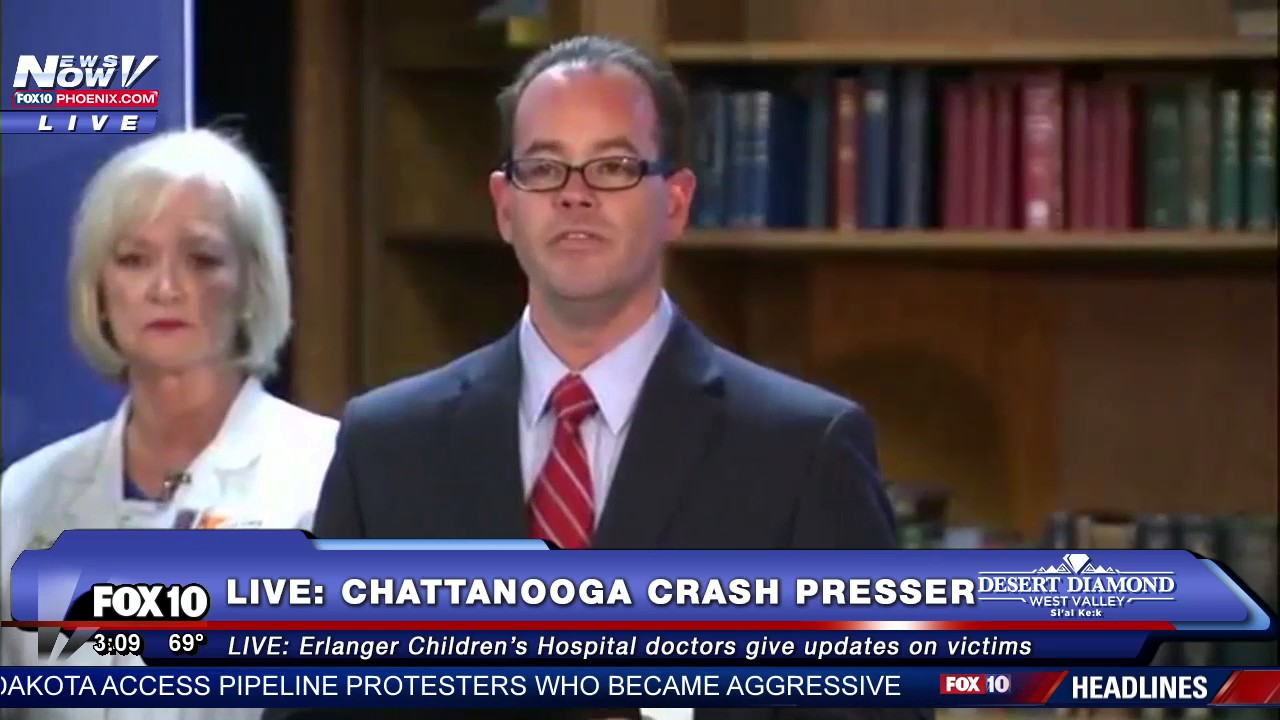 FNN: Doctors Speaks at Chattanooga Crash Press Conference
