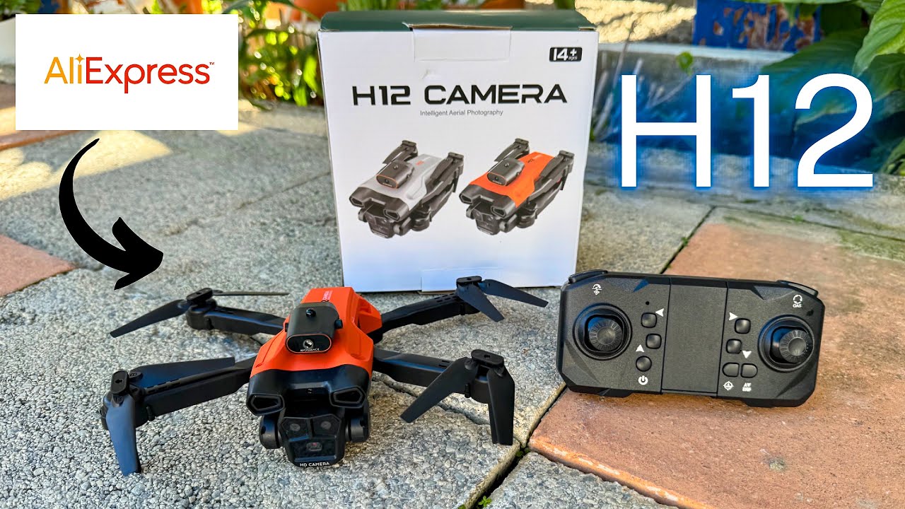Dron H12 8K AliExpress UNBOXING y REVIEW 🔥 NO ES LO QUE ESPERABA