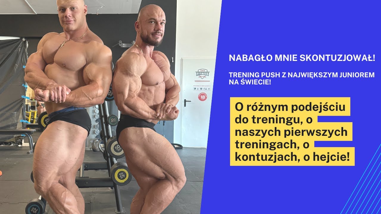 TRENING Z IFBB PRO MACIEJ NABAGŁO | TRENING KLATY W STARYM STYLU I HIGH VOLUME VS. LOW VOLUME