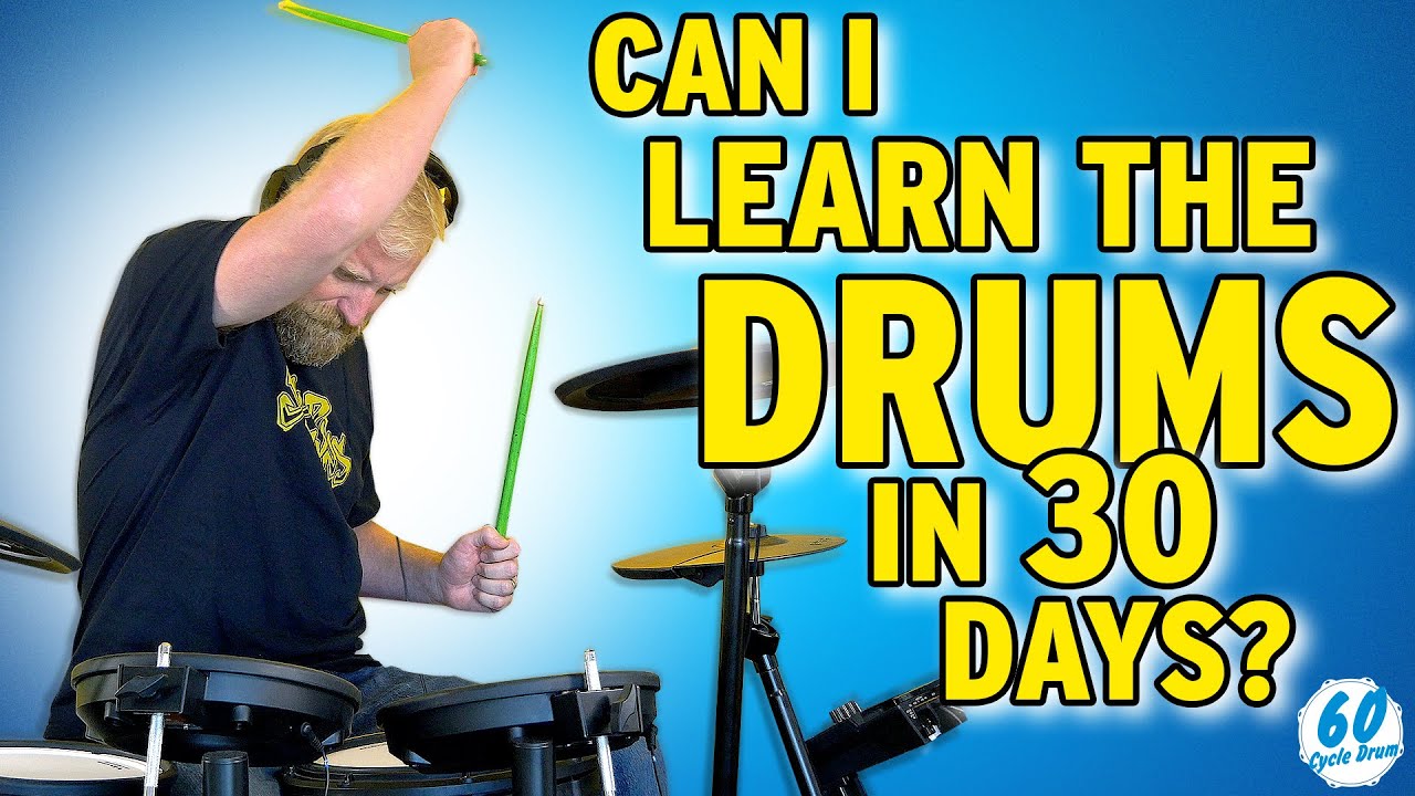 CAN A YOUTUBE GUITARIST LEARN THE DRUMS IN 30 DAYS? - Made possible by @sweetwater & @DrumeoOfficial