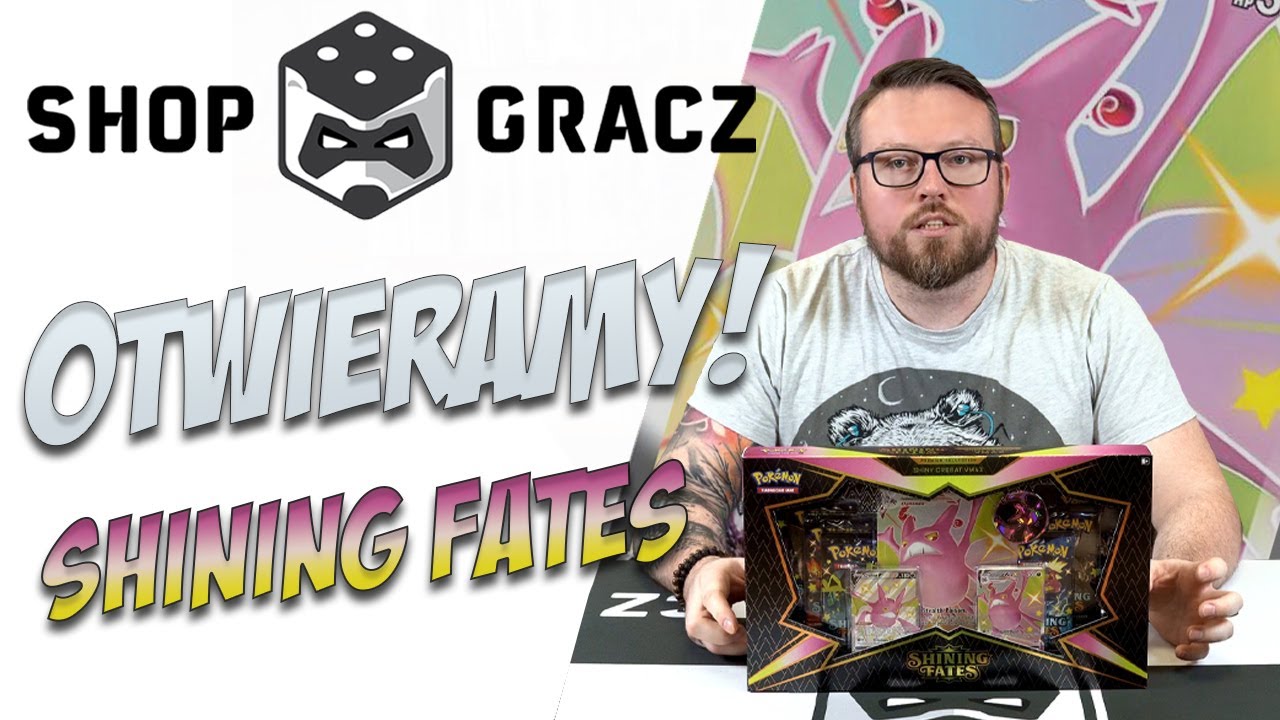 Shining Fates Crobat V Box Opening - otwieramy box z Crobatem, 7 booster&oacute;w Shining Fates!