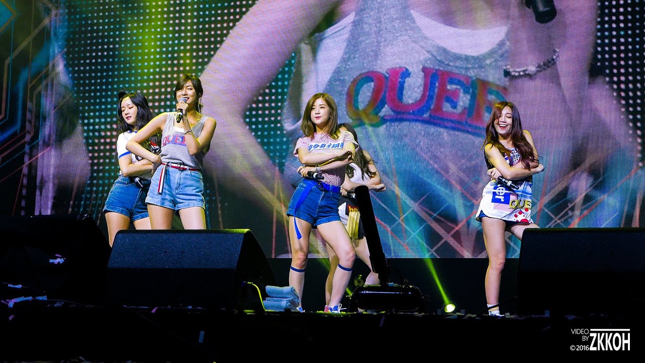 [4K/Fancam] 160402 My My + Cat - Apink Pink Memory Day in Singapore