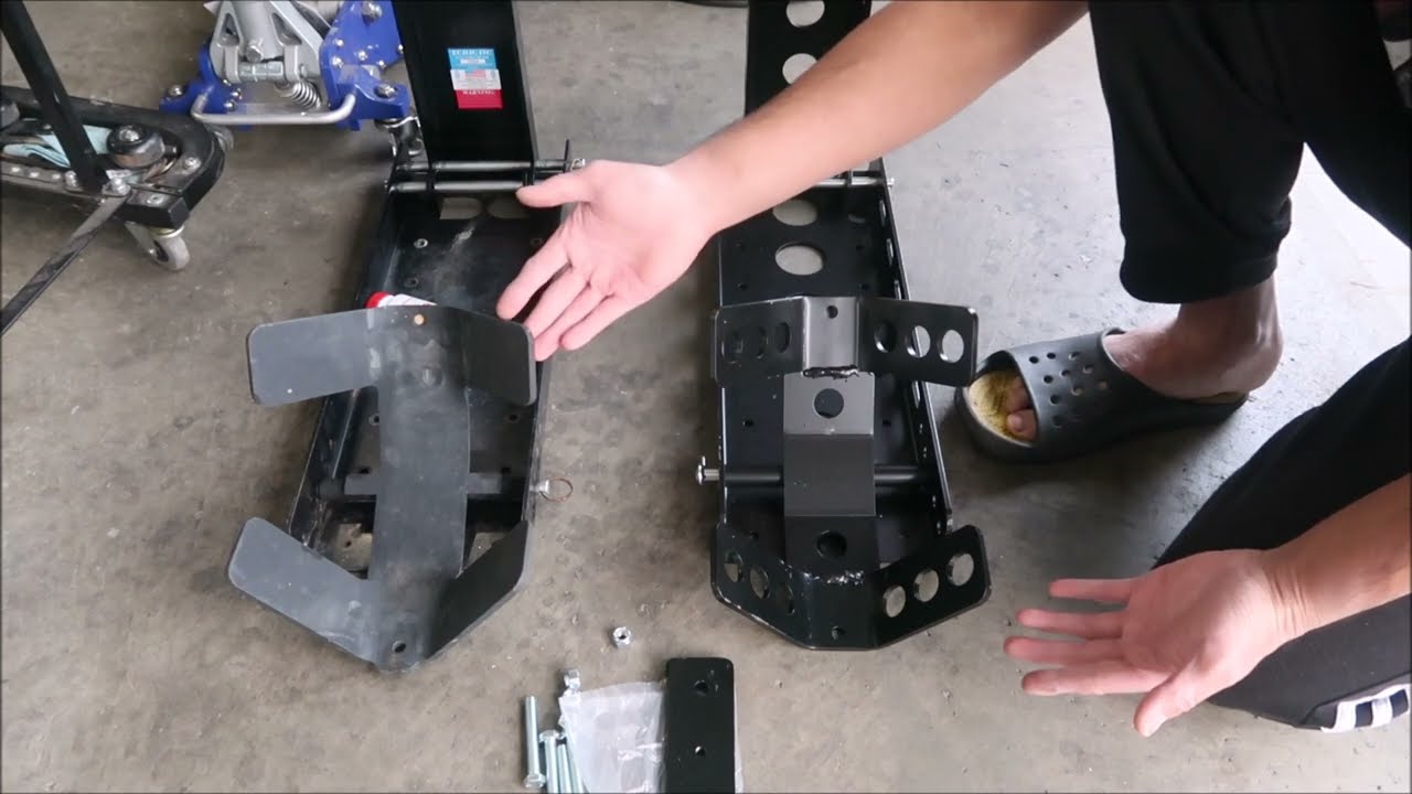 Show and Tell: 7Blacksmiths Motorcycle Trailer Only Chock + Comparison to Condor SC-2000 Chock