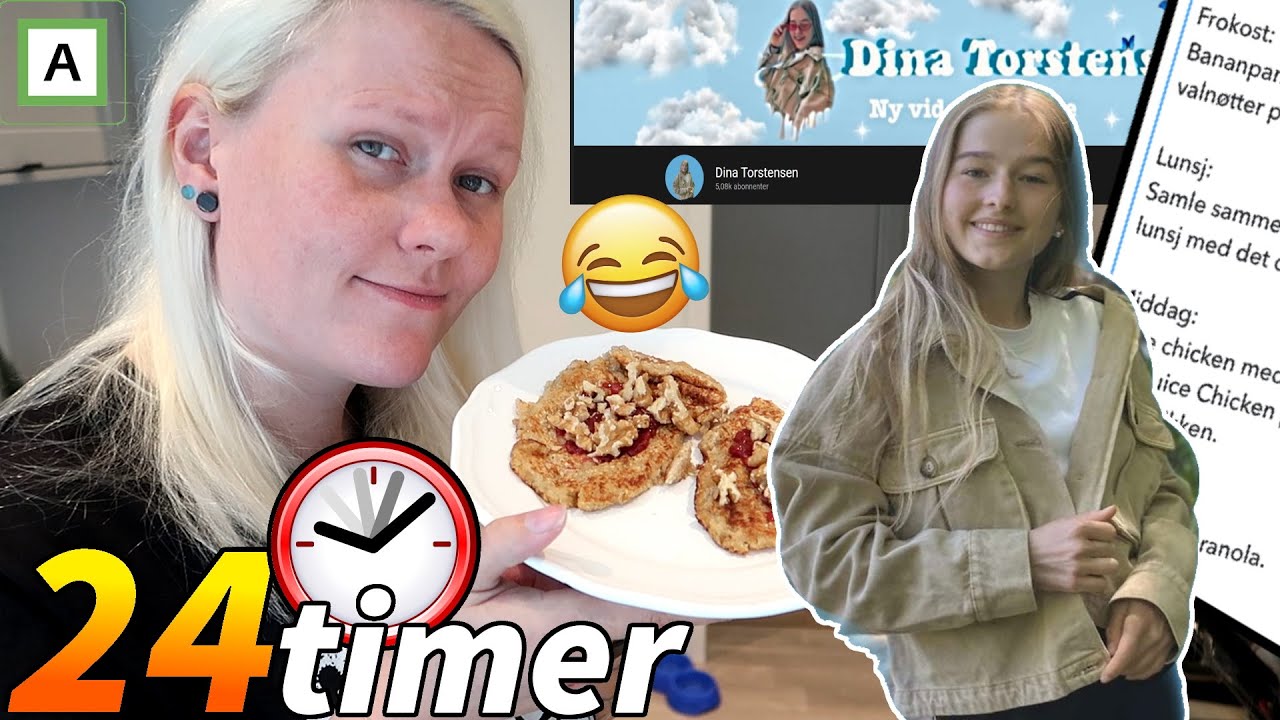 DINA TORSTENSEN BESTEMMER MATEN MIN I 24 TIMER!
