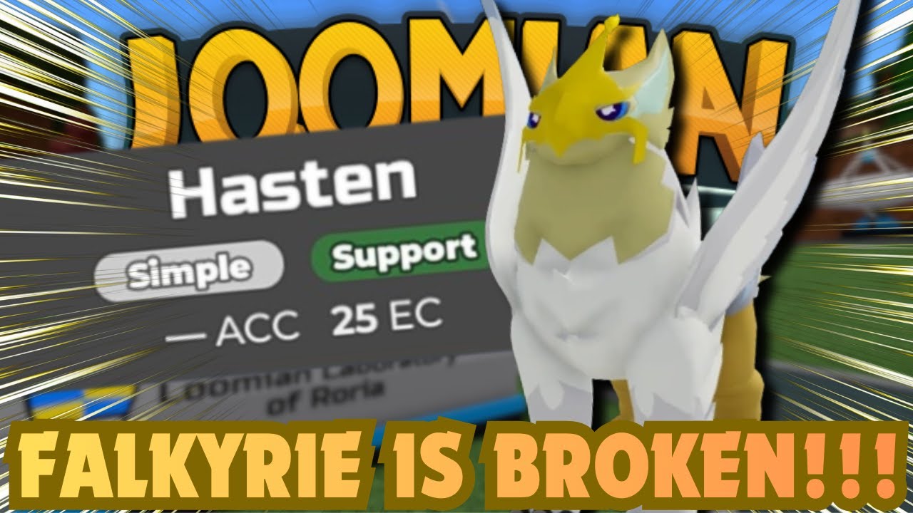 WHY IS NO ONE USING FALKYRIE!!! IT IS SO INSANELY BROKEN! - Loomian Legacy PvP