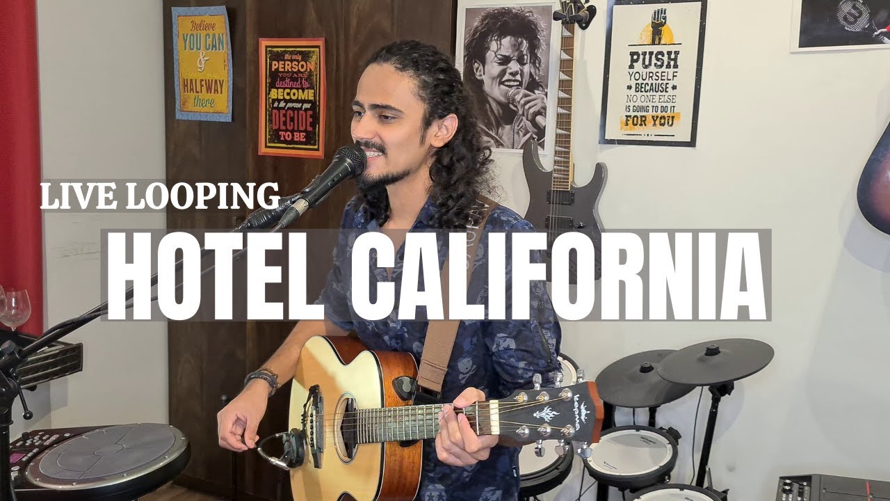 Hotel California Live Looping cover + Tutorial | Boss-Rc 300