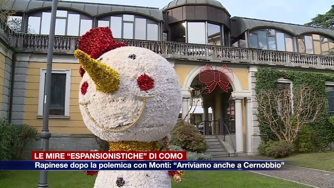 Etg - Le mire espansionistiche di Como, Rapinese dopo la polemica con Monti: "Arriviamo a Cernobbio"