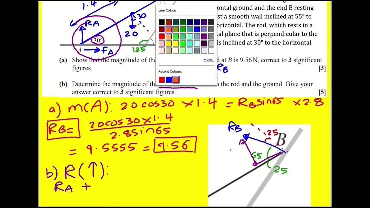 AL OCR Jun 2023 paper 3 pure/mechs q11 (Maths A Level)