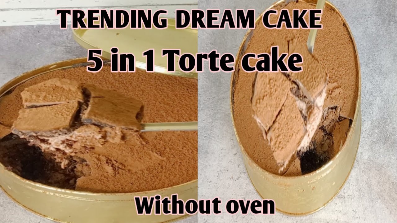 5 in 1 Torte cake recipe in tamil/Dream cake without oven/chocolate dream cake