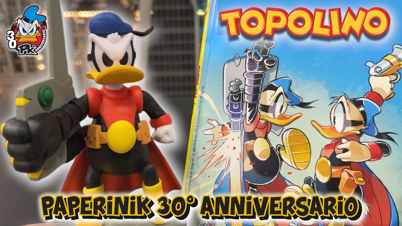 STATUA PAPERINIK 30° ANNIVERSARIO PK! 🤩 GADGET TOPOLINO 2026 | Edicola