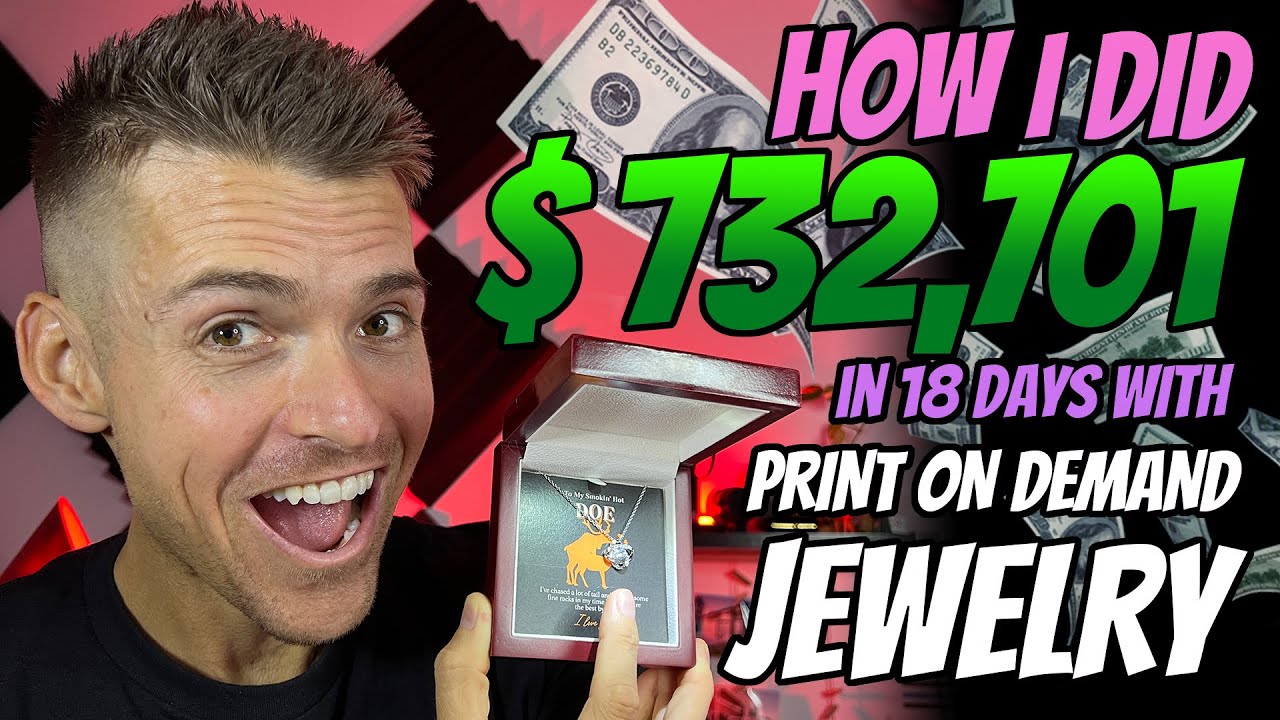 The 5 Fundamentals of Creating Viral Print on Demand Jewelry Designs & How I Did $732,701 in 3 weeks