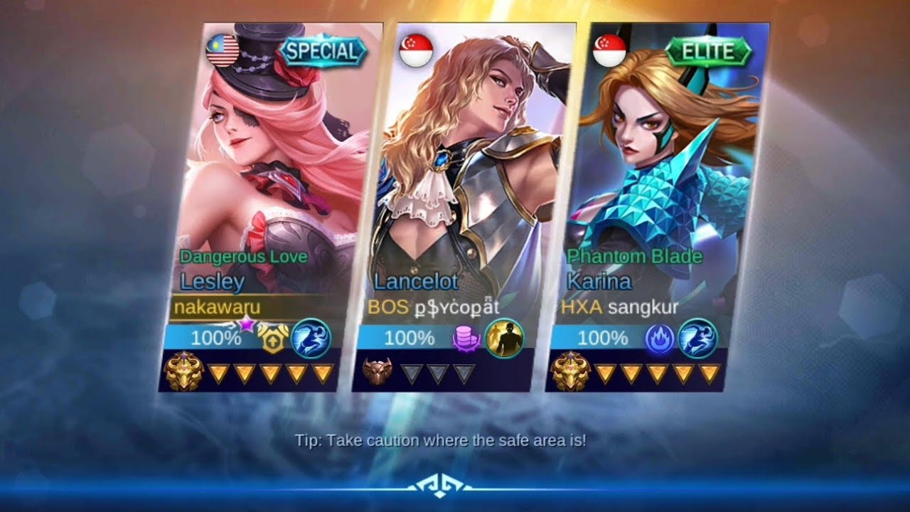 Lesley Survival Mode Gameplay Mobile Legend 10K 4R 6A [REQUEST HERO]