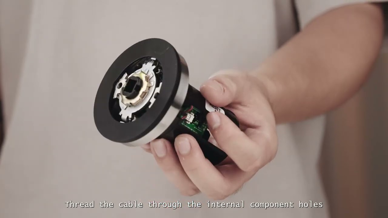 TCL K1 Fingerprint Door Knob - How to Install & Fit into Your Door