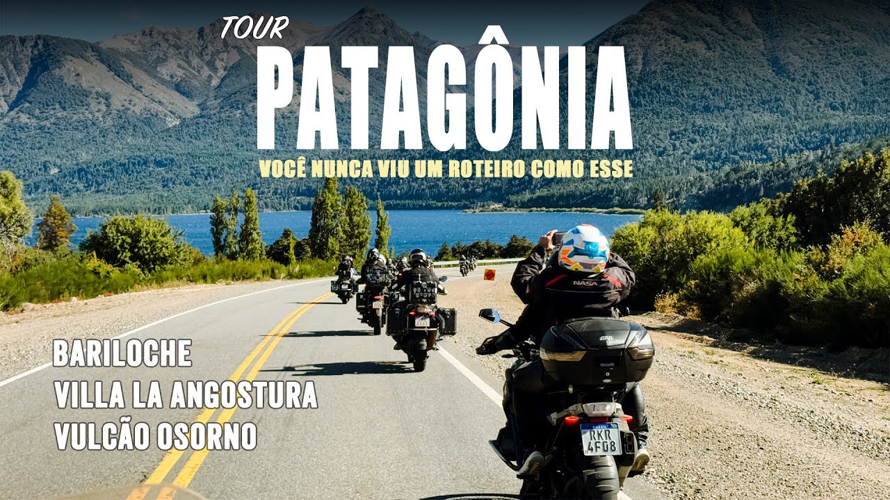 A viagem de moto menos comum para a Patagônia Argentina e Chilena - Bariloche, vulcões e muito mais!