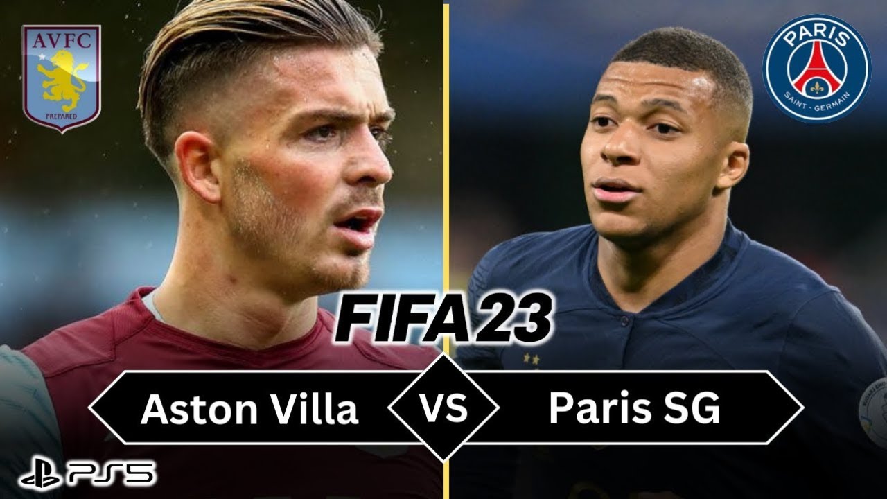 Paris SG vs Aston villa  | FIFA 23 | Bundesliga 2023/24  | FULL MATCH -  PS5™ Next Gen 