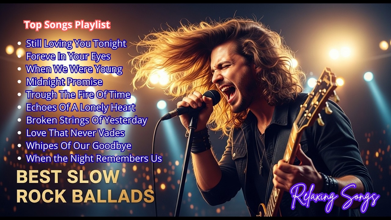 🎸Best Love Songs Ever | Rock Ballads 70s 80s Collection