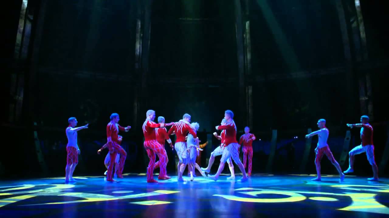 Banquine act from Cirque du Soleil's 