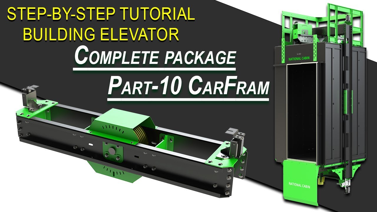 How to build pro elevator cabin. Part 10 Car frame #design