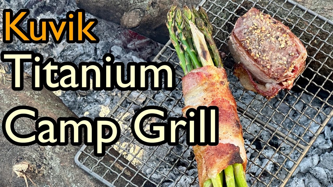 Campfire Cooking - Kuvik Titanium Camp Grill