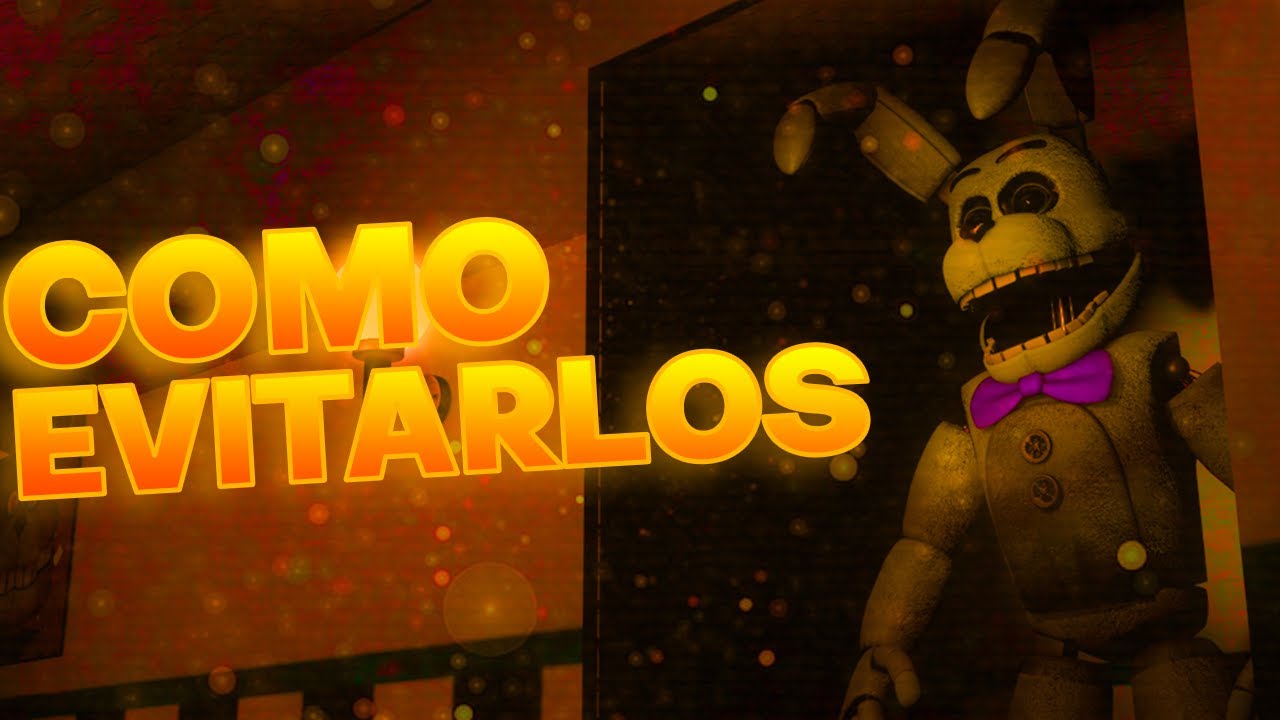 Como Evitar a los Animatronicos de Fredbear's Resort