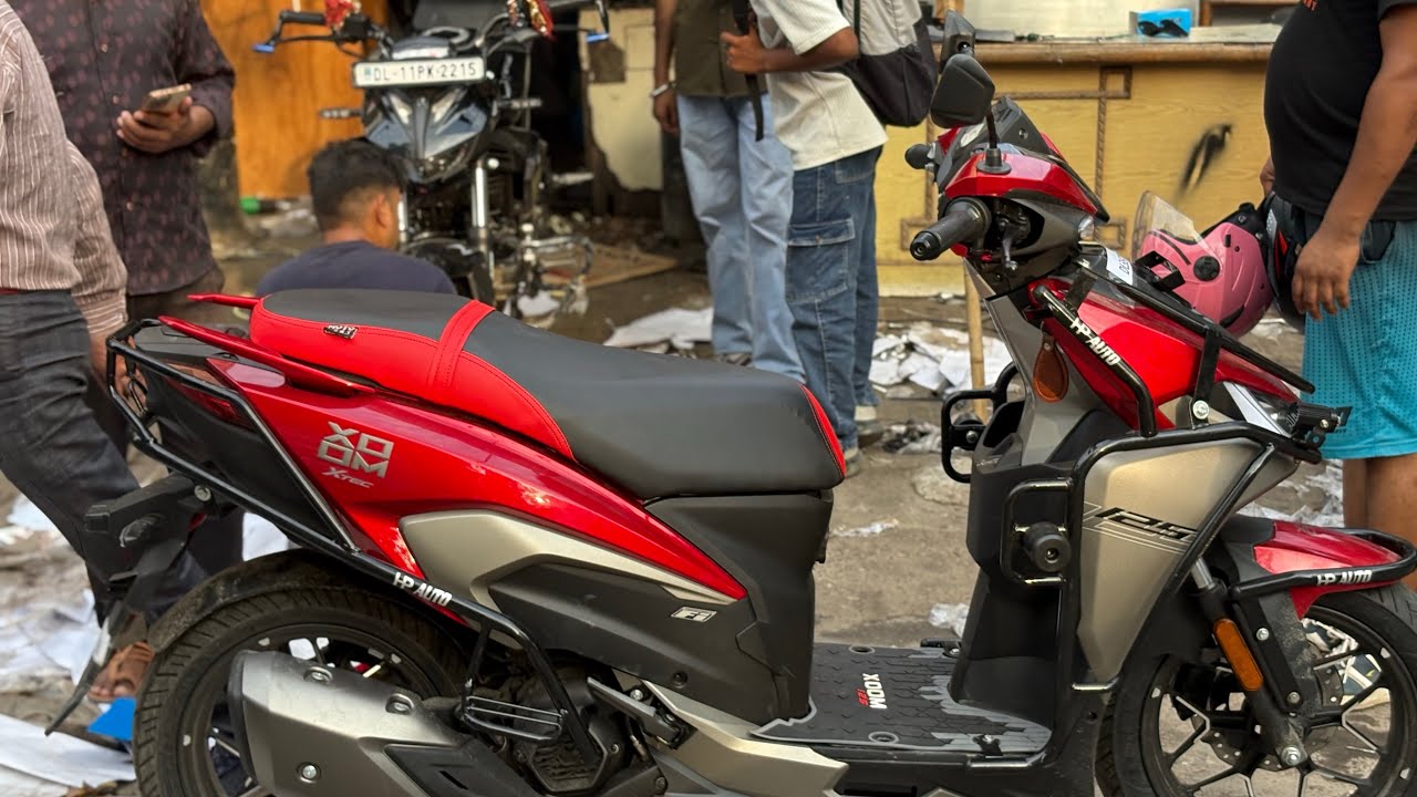 😱😱"Xoom 125 Crash Guard &Accessories - Sab Kuch Ek VideoMein! 💯⚒️