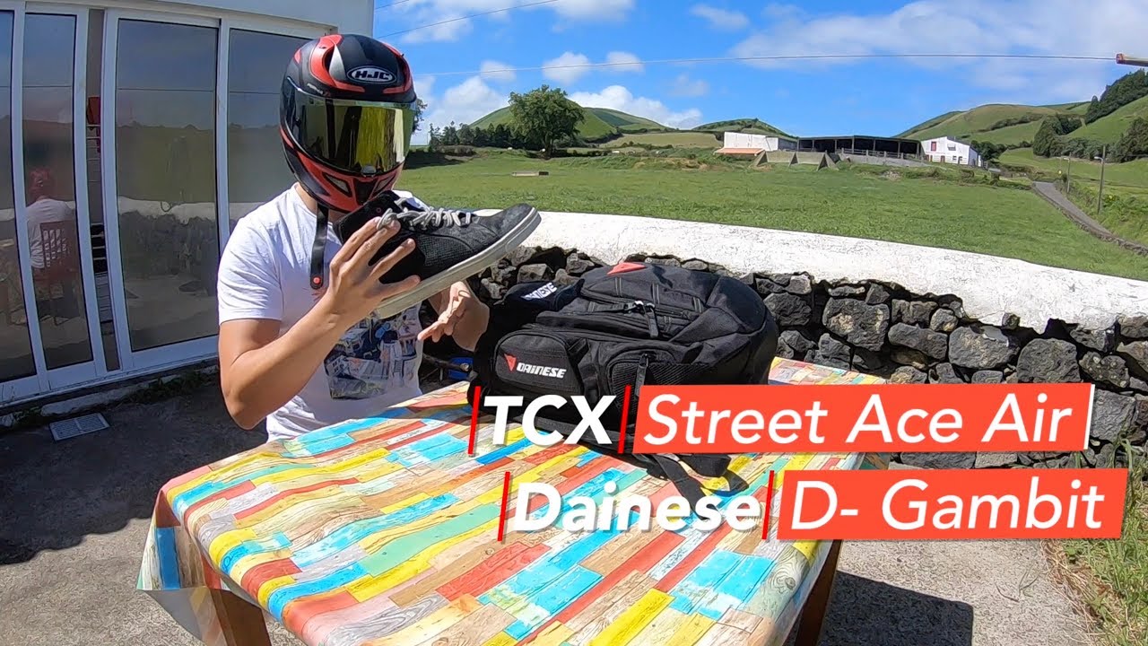 Dainese D-Gambit & TCX Street Ace Air REVIEW!