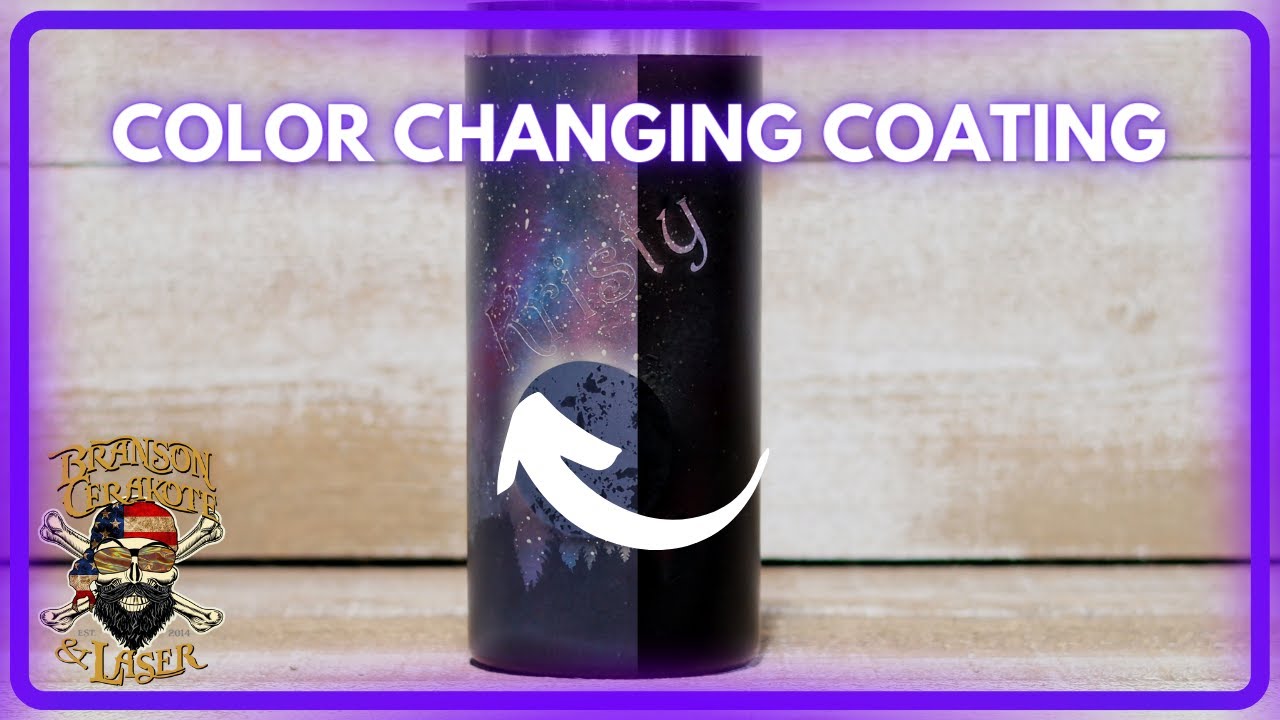 Thermochromic Powder Pigment | Branson Cerakote & Laser