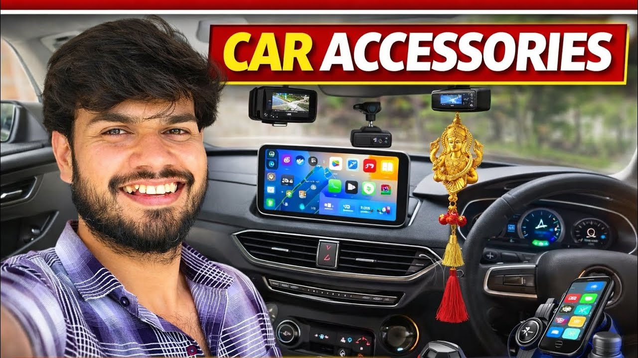 Aj pura din hamara car 🚗 accessories lagvane me gya aur uske sath muhje fever 🥵🤒 bhi raha guys ....