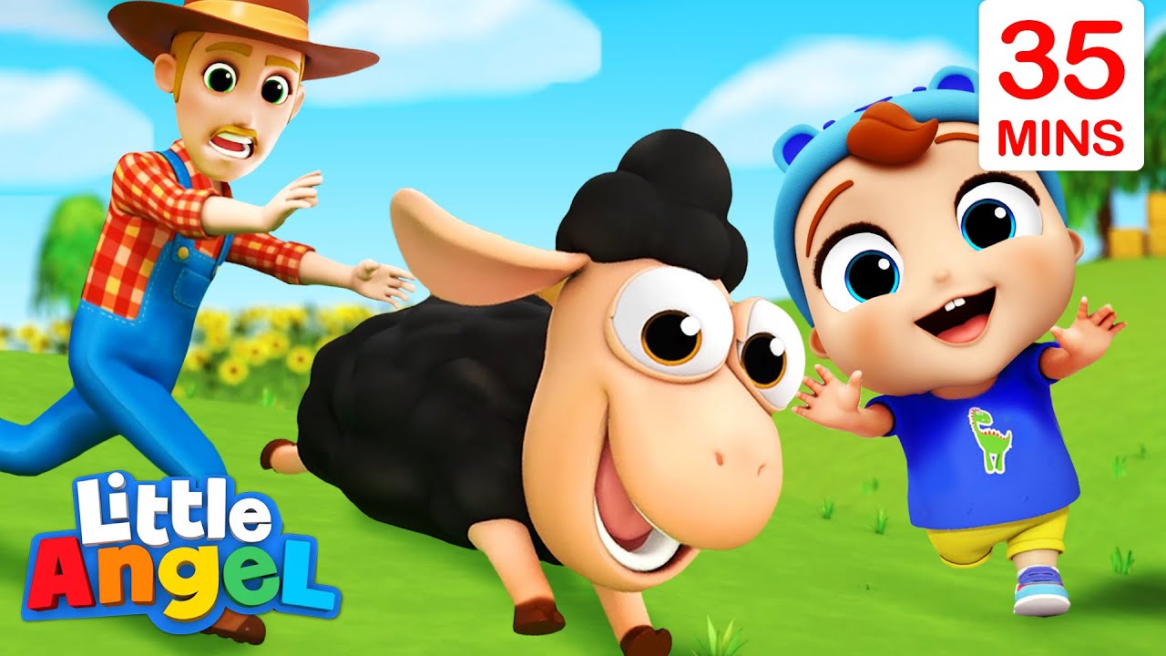 Baa Baa Black Sheep 2 + More Little Angel Kids Songs & Nursery Rhymes